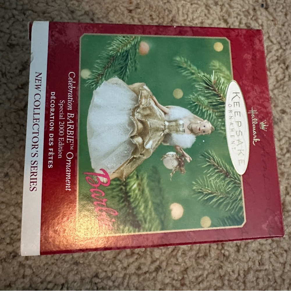 2000 Hallmark Barbie Celebration Ornament